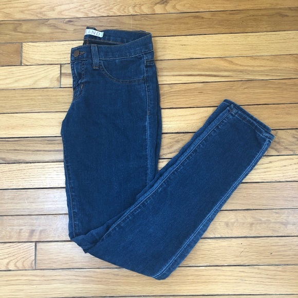 J Brand Denim - J brand lightweight super skinny blue jeans